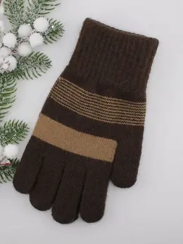 Перчатки мужские, вязанные