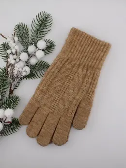 Перчатки женские, вязанные