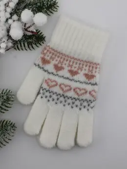 Перчатки детские, вязанные
