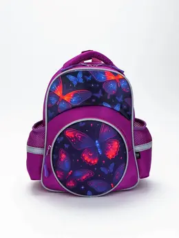 Рюкзак школьный, с эргономичной спинкой, 2 отделения