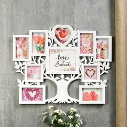 Фоторамка - коллаж на 10 фото 10×10 см, 10×15 см, 12×12 см, 15×20 см