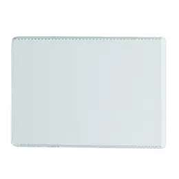 Чехол для пропуска Комус Клуб из ПВХ прозрачного цвета (1374.250)