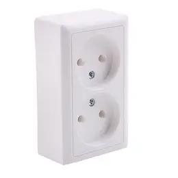 Розетка двойная se