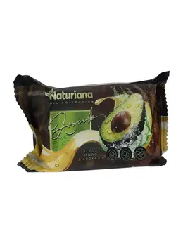 Мыло туалетное ординарное naturiana с маслом авокадо, 100 г