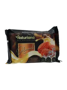 Мыло туалетное ординарное naturiana с маслом сладкого миндаля, 100 г