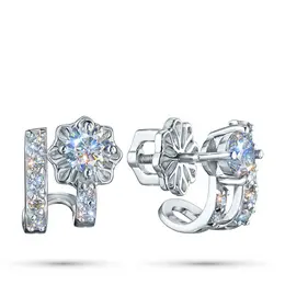 Пусеты из белого золота э4712пс02260372_white