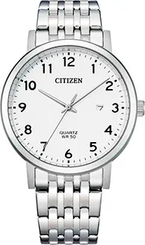 Японские наручные  мужские часы Citizen BI5070-57A. Коллекция Basic