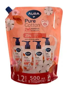 Жидкое мыло pure cotto 2 в 1