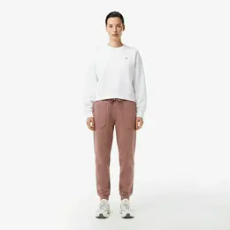 Женские хлопковые спортивные брюки Lacoste