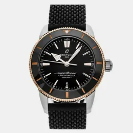 Breitling Superocean Heritage B20 UB2030121B1S1 Black 18k Rose Gold, Stainless Steel Automatic Men's Wristwatch 44 mm Breitling Superocean Heritage B20 UB2030121B1S1 Black 18k Rose Gold, Stainless Steel Automatic Men's Wristwatch 44 mm