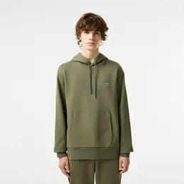 Мужская толстовка - худи Lacoste классического кроя из органического хлопка
